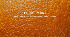 Desktop Screenshot of lauriefrankel.net