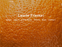 Tablet Screenshot of lauriefrankel.net